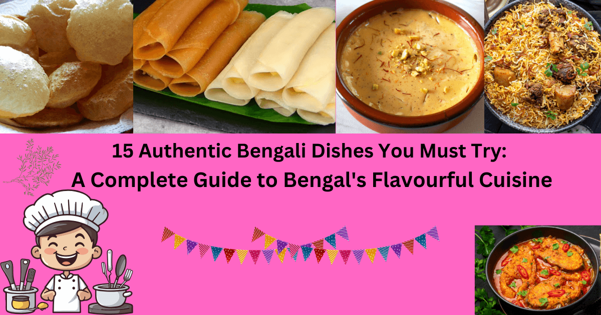 15 Authentic Bengali Dishes You Must Try: A Complete Guide to Bengal's Flavourful Cuisine