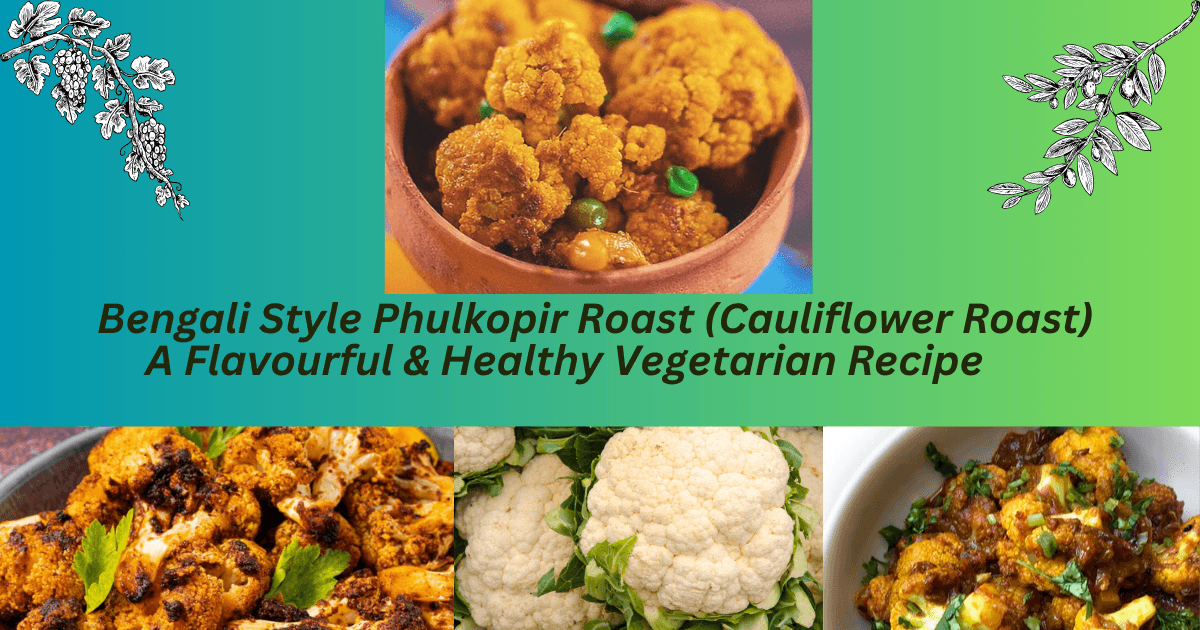 Bengali Style Phulkopir Roast (Cauliflower Roast) – A Flavourful & Healthy Vegetarian Recipe